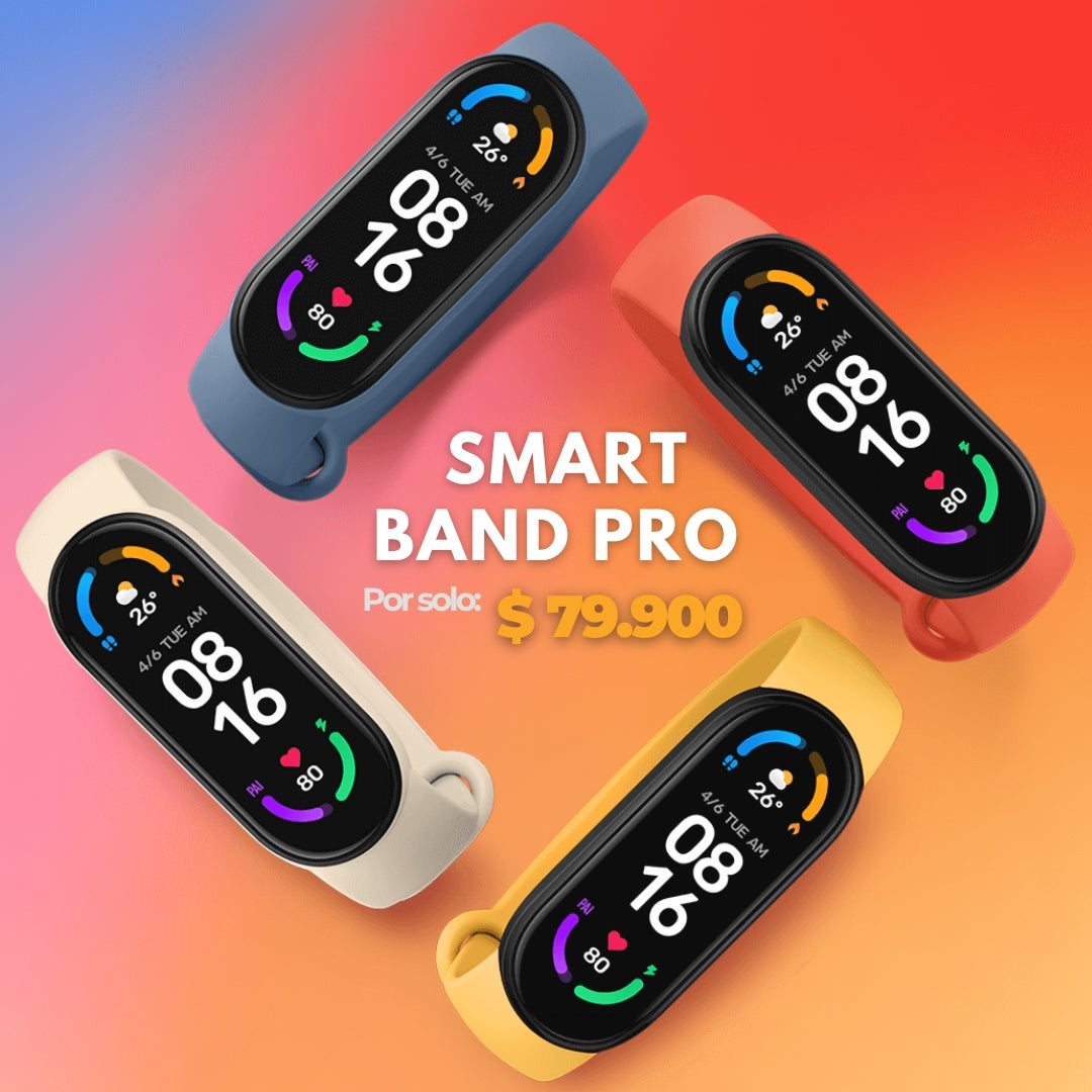 Smart Band Pro™ + 1 AÑO de Fitpro GRATIS