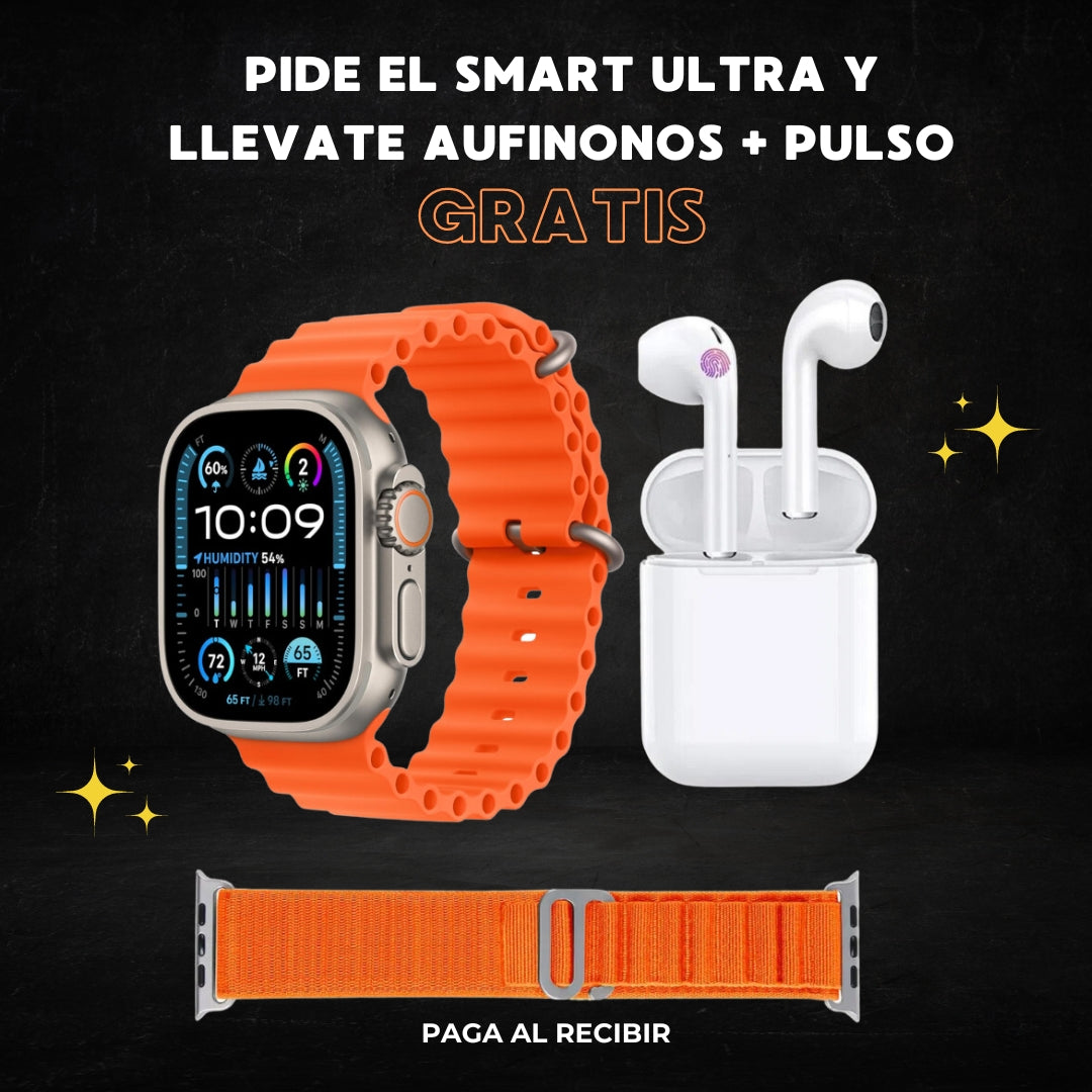 Watch Ultra Max ™ | +Audífonos y pulso adicional GRATIS